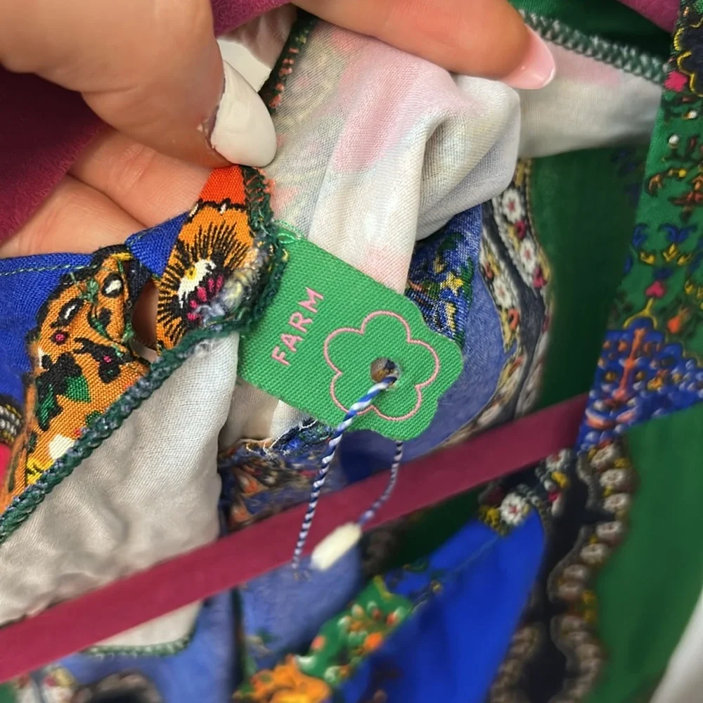 Farm Rio Printed Dress - Picture 4 of 4